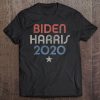 Womens Biden Harris Vintage Retro Biden Harris V-Neck Tee