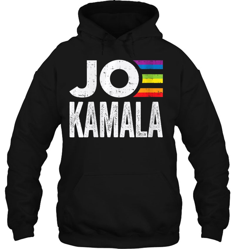 Womens Joe Kamala Biden Harris 2020 Gay Rainbow Lgbt Democrat Gift V-Neck Mugs