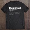 Blacknificent Afro African American Pro Black History Print Tee