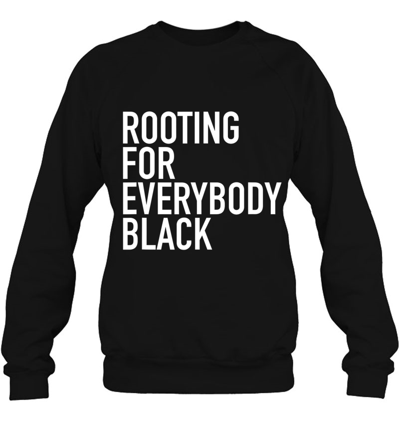 Rooting For Everybody Black Mugs