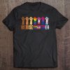 We Rise Together Black Pride Blm Lgbt Raised Fist Equality Tee