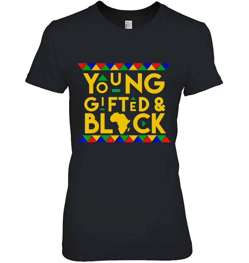 Young Gifted Black History Month Africa Lives Matter Hoodie