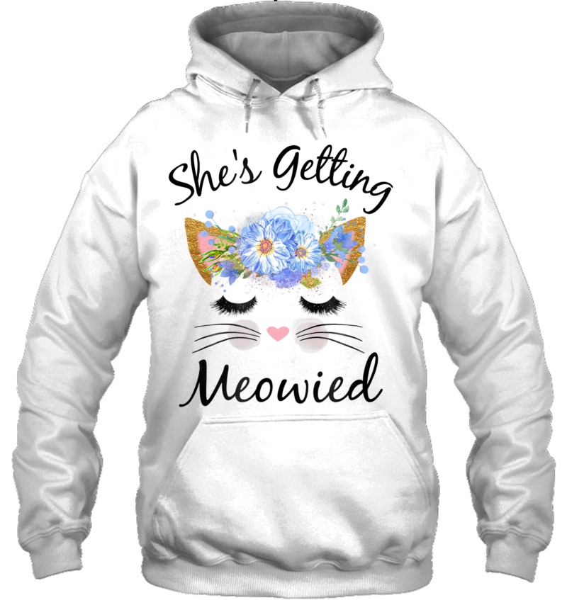 Beautiful She's Getting Meowied Shirt, Bachelorette Party Mugs