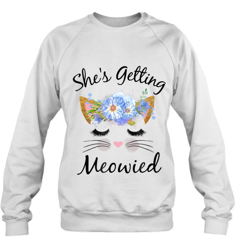 Beautiful She's Getting Meowied Shirt, Bachelorette Party Mugs