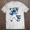 Dabbing Soccer Unicorn Greece Greeks Football Tee