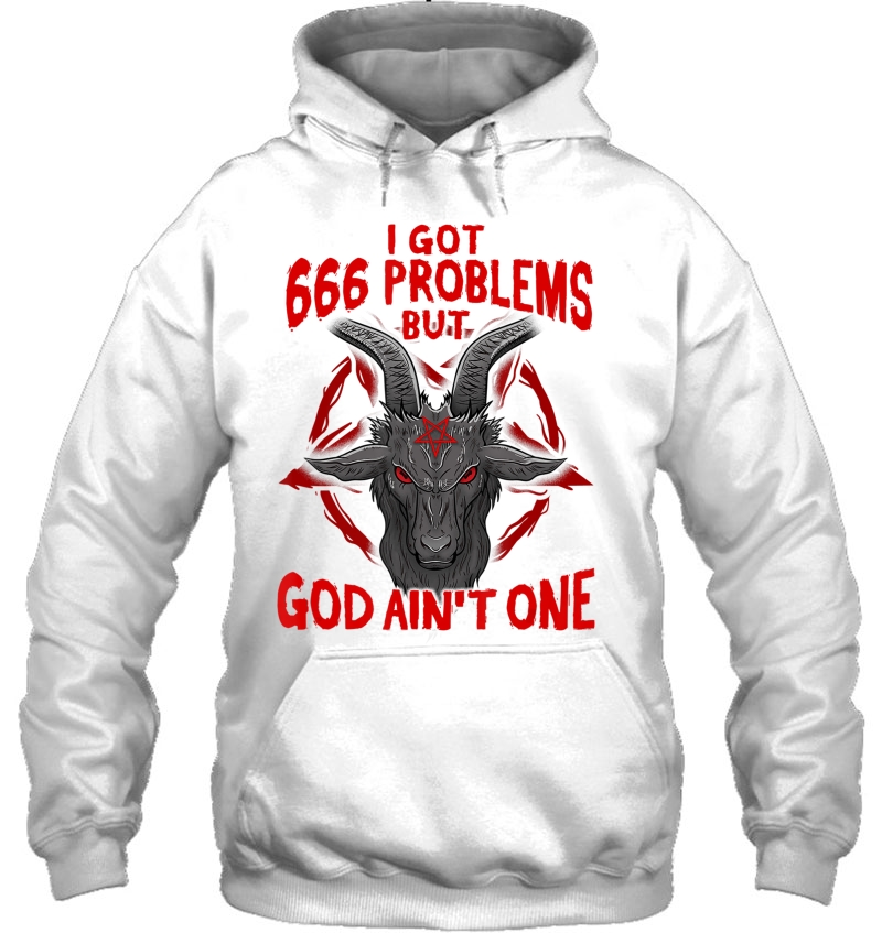 I Got 666 Problems I Satanic Goat I Baphomet Occult Mugs