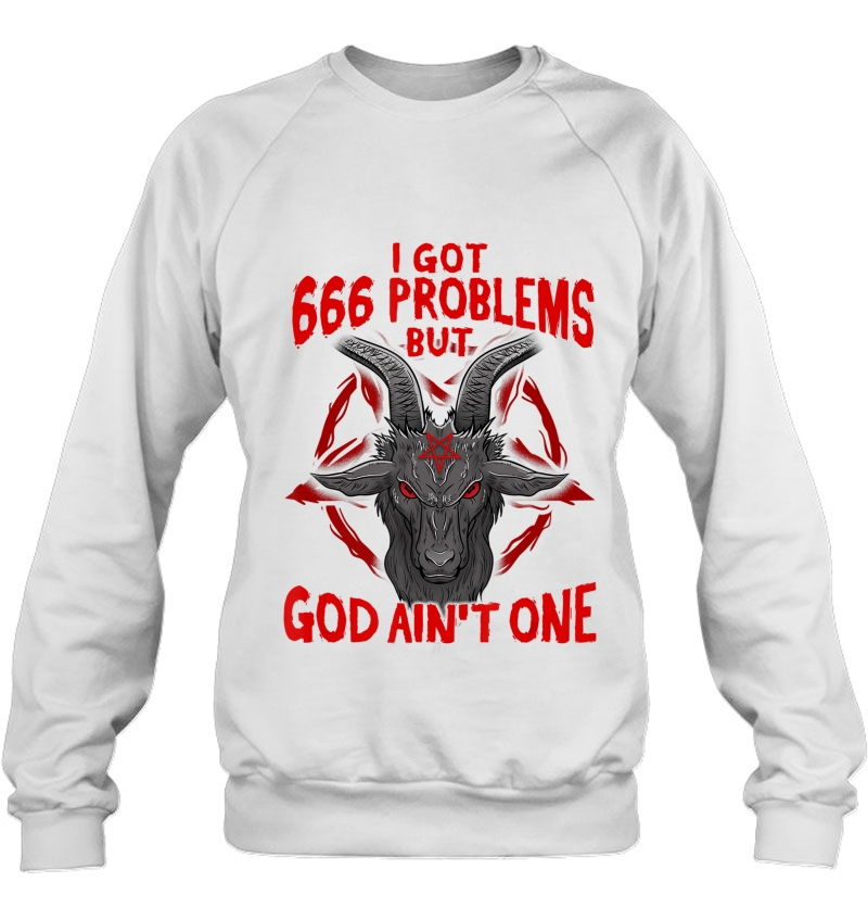 I Got 666 Problems I Satanic Goat I Baphomet Occult Mugs