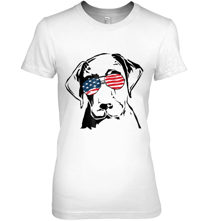 Patriotic Labrador Retriever Funny American Lab Hoodie