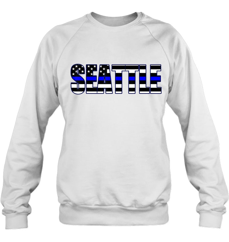 Protect And Serve In Seattle Police Flag Pd Mugs