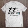 Womens Cumpleanos 40, Felices 40 En Cuarentena, Spanish Tee