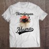 Womens Cute Himalayan Mama Flower Graphic Cat Lover Gifts Tee