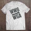 Womens Qanon Wwg1wga Q Anon The Great Awakening Maga Usa Patriot V-Neck Tee