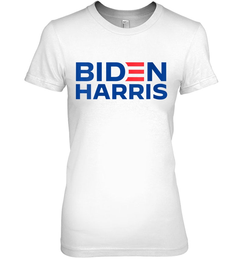 Womens Biden Harris 2020 Joe Biden Kamala Harris President Campaign V-Neck Ladies Tee