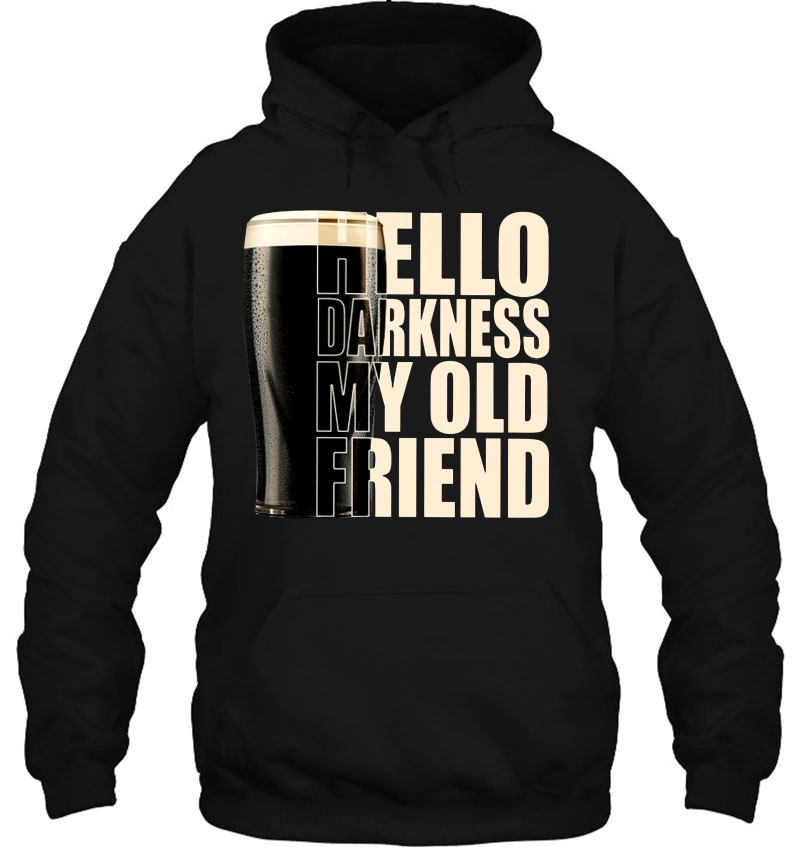 Hello Darkness My Old Friend Black Beer Version Mugs