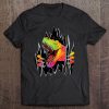 Colorful T-Rex Dinosaur Inside Me Tee