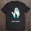 I Hate People Silhouette Bigfoot Middle Finger Tee