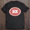 Ack Nantucket Bumper Sticker Tee