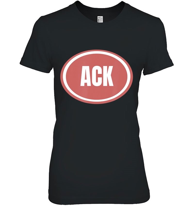 Ack Nantucket Bumper Sticker Hoodie