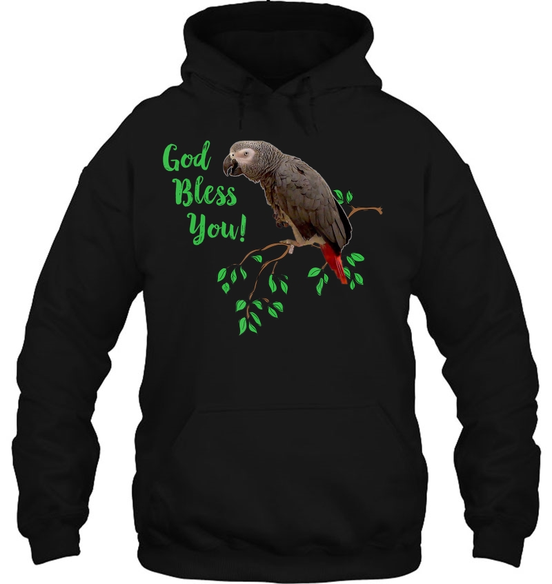 African Grey Parrot - God Bless You Mugs