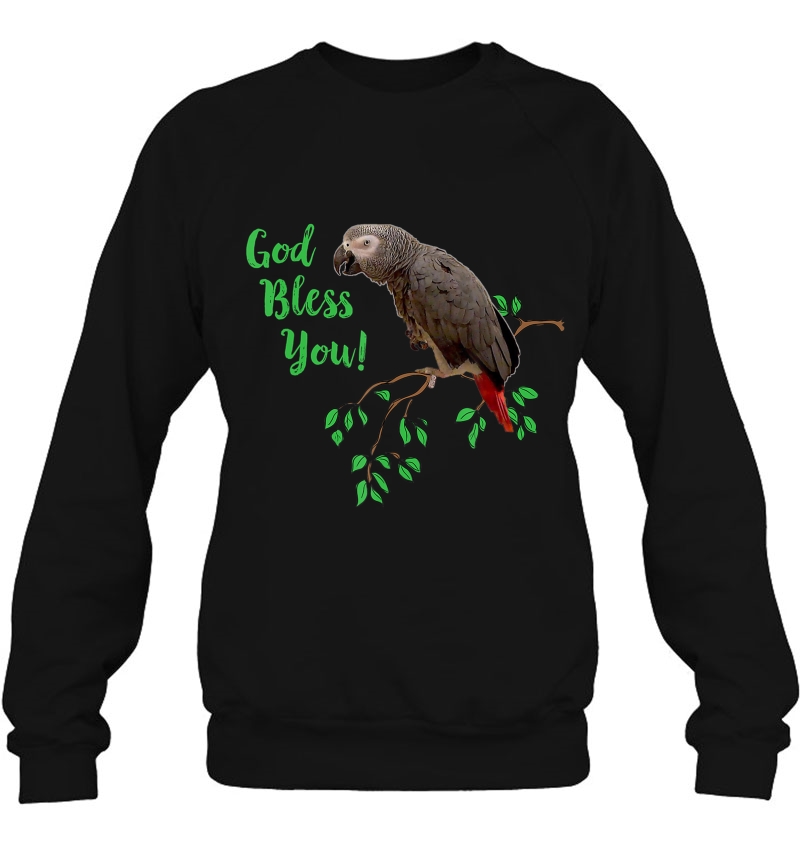 African Grey Parrot - God Bless You Mugs