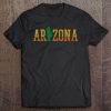 Arizona Cactus Vintage Retro Pride Souvenir Gift Tee