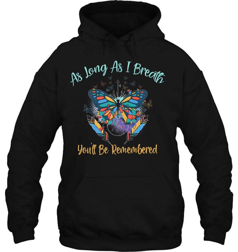 As Long As I Breathe You'll Be Remembered Butterfly Gift Premium Mugs