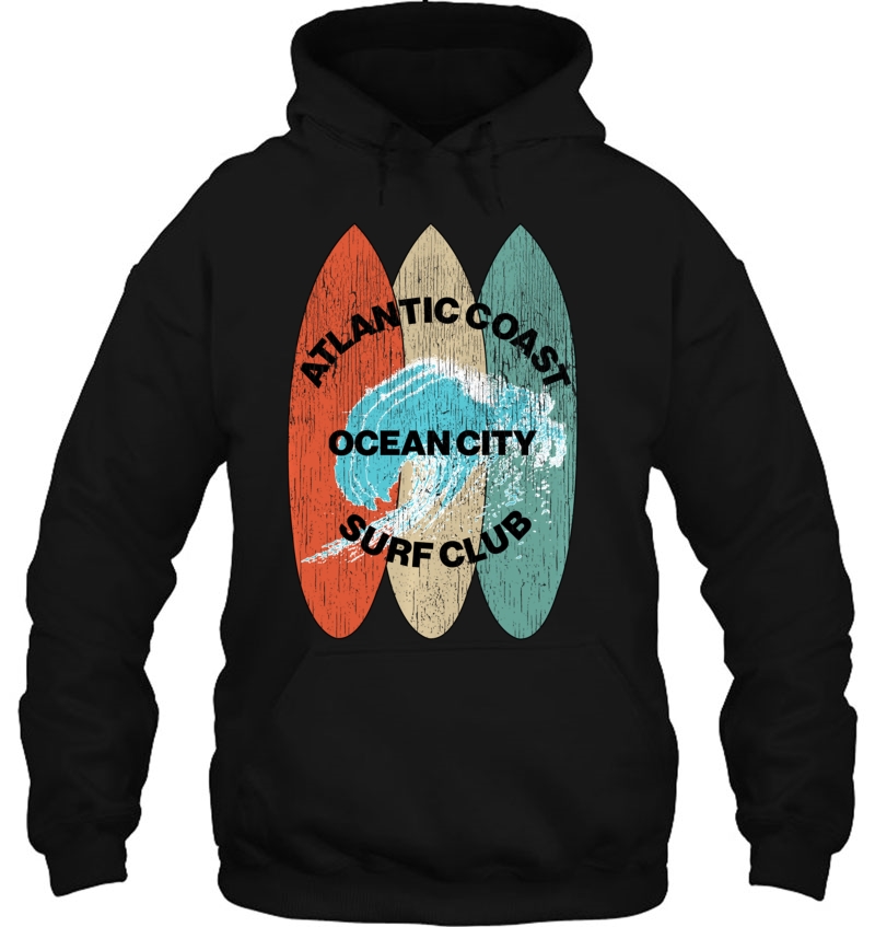 Atlantic Coast Surf Club Ocean City, New Jersey Shirt Pullover Mugs