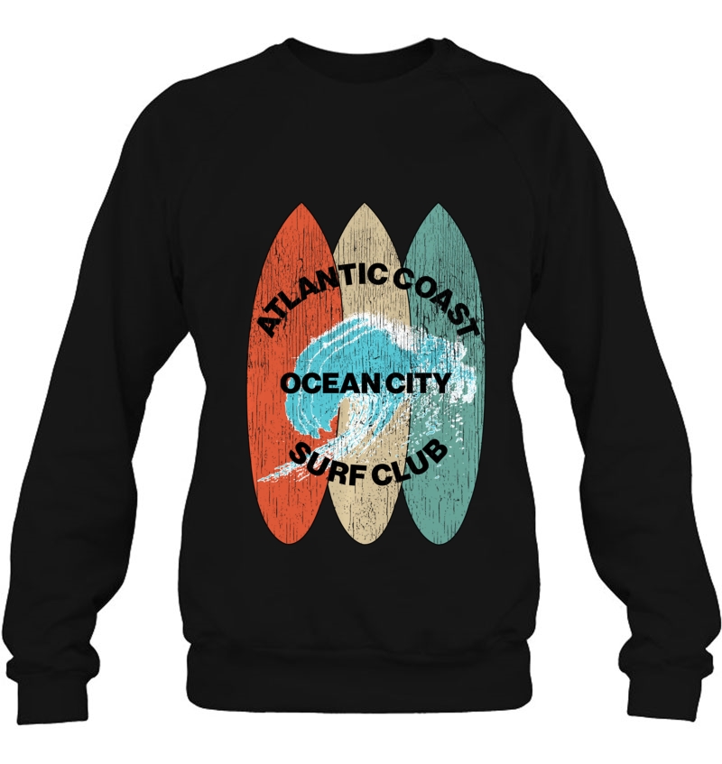 Atlantic Coast Surf Club Ocean City, New Jersey Shirt Pullover Mugs