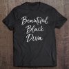 Beautiful Black Diva Shirt For Girls Cute Black Toddler Tees Tee