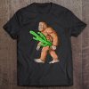 Bigfoot Carrying Cactus Sasquatch Mexican Cinco De Mayo Tee