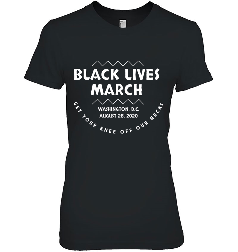 Black Lives March On Washington 2020 Ladies Tee