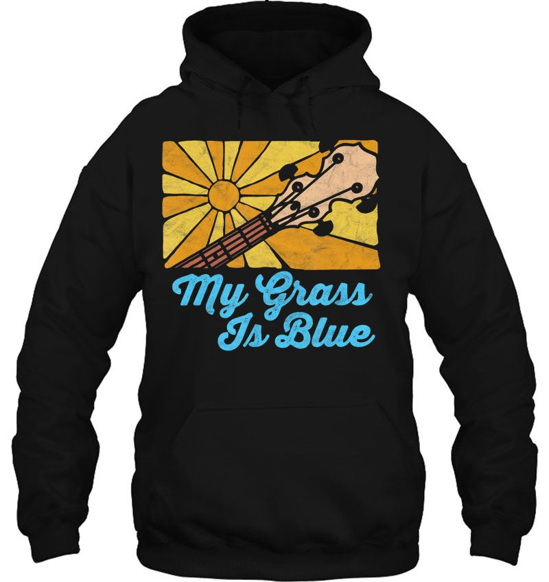 Bluegrass Banjo My Grass Is Blue Vintage Sun Mugs