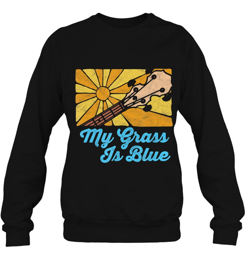 Bluegrass Banjo My Grass Is Blue Vintage Sun Mugs