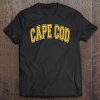 Cape Cod Varsity Style Amber Text Tee