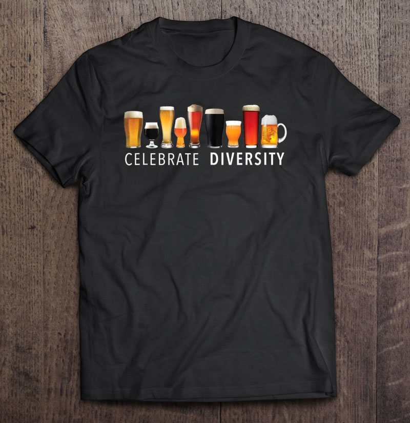 Celebrate Diversity Craft Beer Drinking Tank Top Shirt