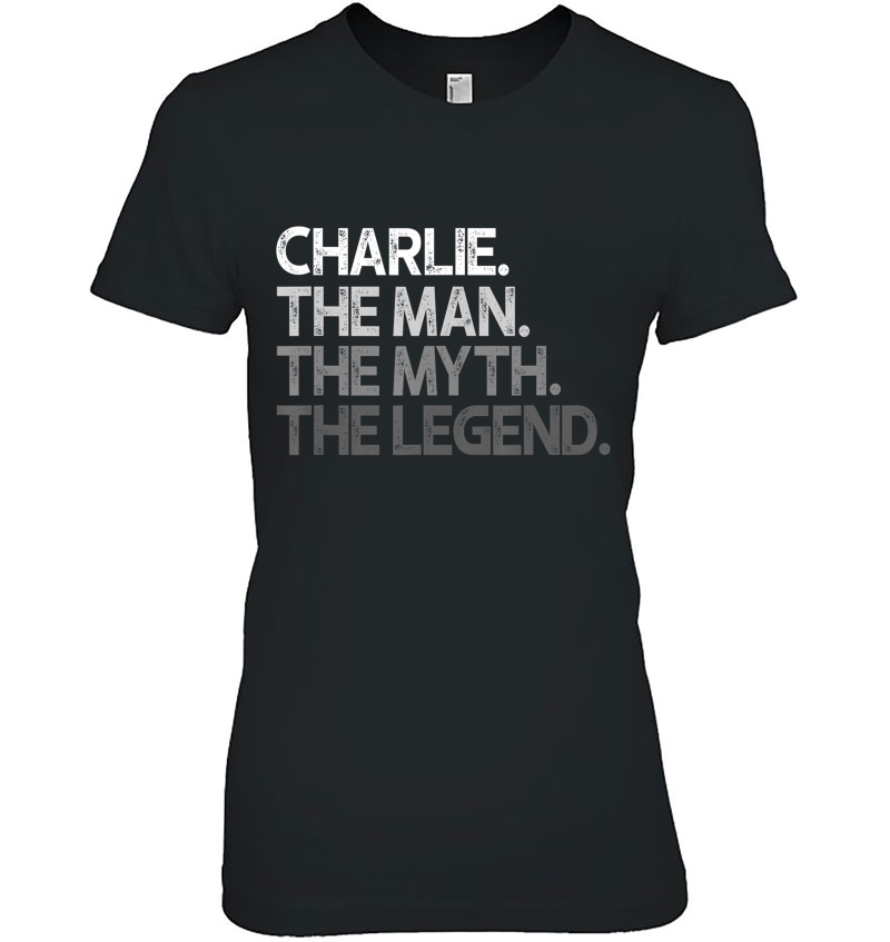 Charlie Gift The Man Myth Legend Hoodie