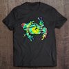 Cool Peace Frog Tie Dye For Boys And Girls Tee