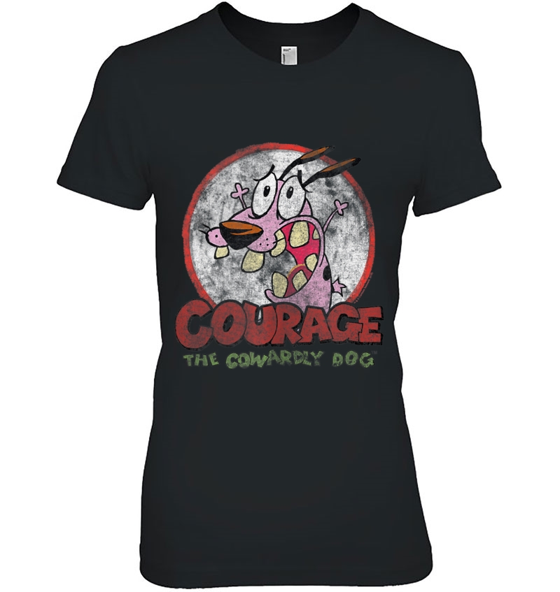 Courage The Cowardly Dog Vintage Courage Tank Top Hoodie