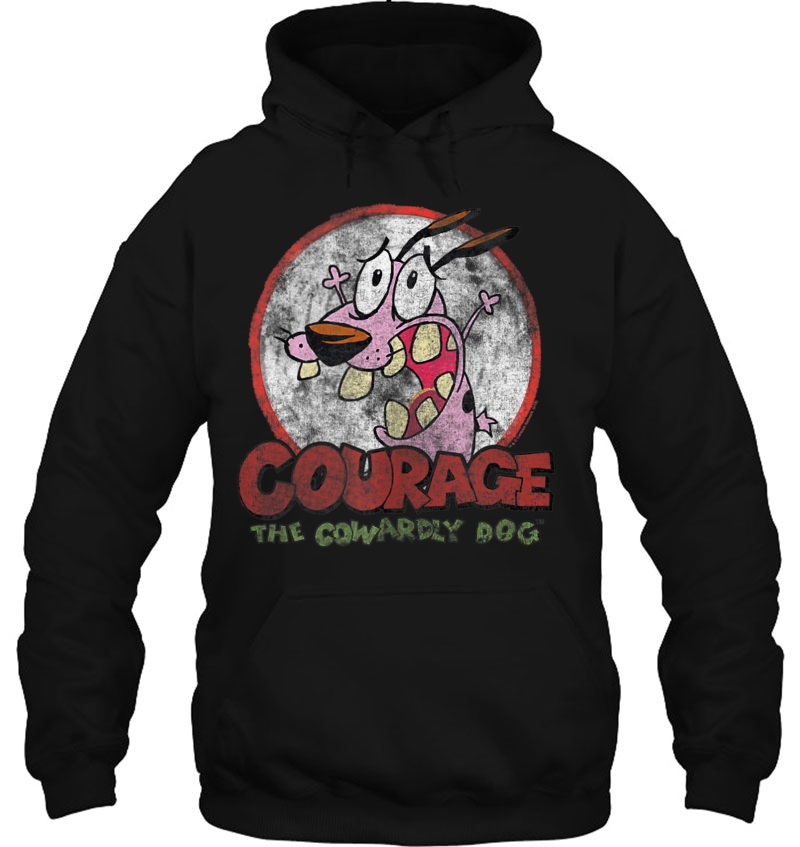 Courage The Cowardly Dog Vintage Courage Tank Top Mugs