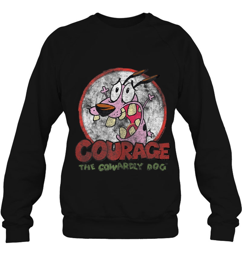 Courage The Cowardly Dog Vintage Courage Tank Top Mugs