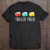 Cute Rv Camper Trailer Trash Camping Gift Tee