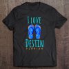 Destin Florida , I Love Destin Tee, Flip-Flops Fl Tee Tee