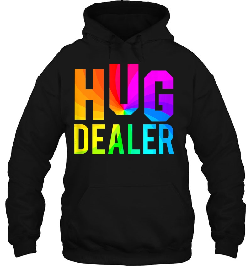 Don't Do Drugs, Give Out Hugs! Rainbow Swirl Be A Hug Dealer Tank Top Mugs