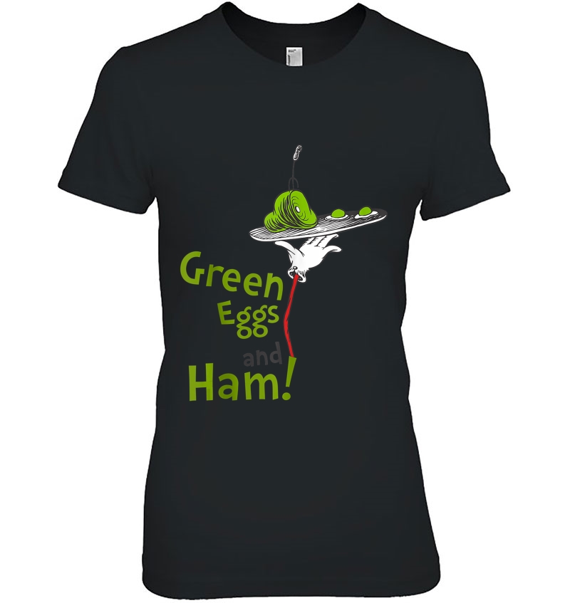 Dr. Seuss Green Eggs And Ham Title Tank Top Hoodie