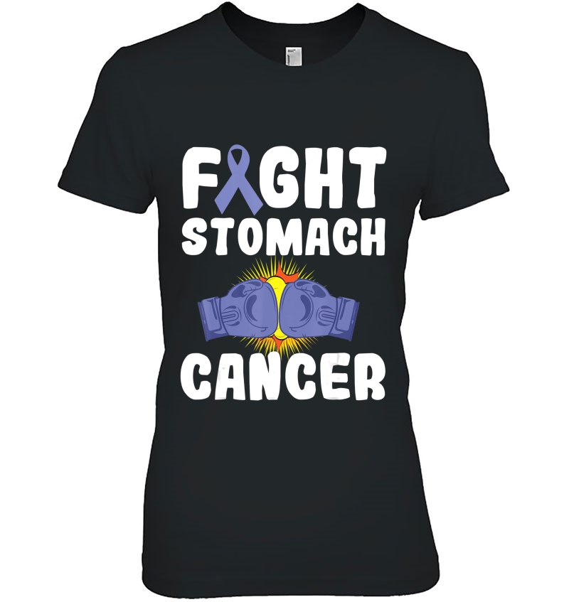 Fight Stomach Cancer Awareness Periwinkle Ribbon Gift Hoodie