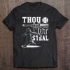 Funny Baseball Thou Shall Not Steal Tee