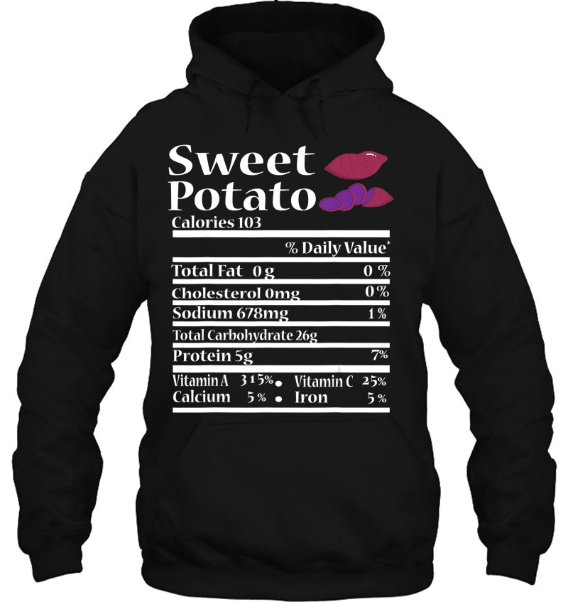 Funny Sweet Potato Nutrition Fact For Thanksgiving Family Mugs