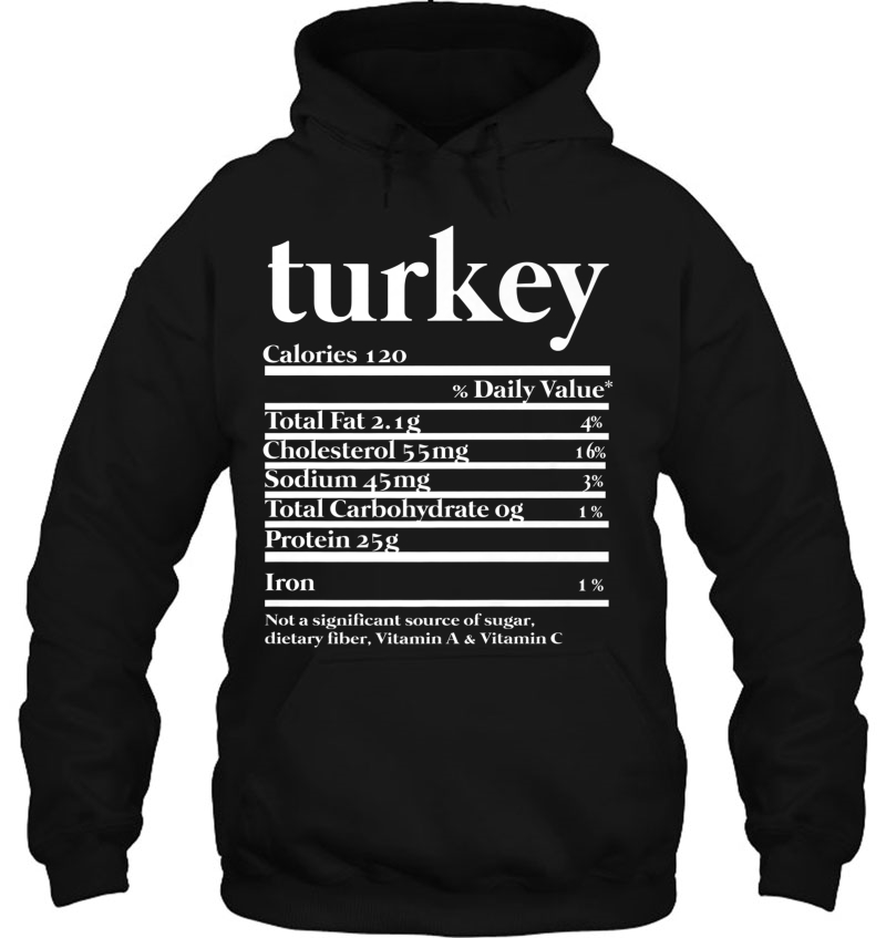 Funny Turkey Nutrition Fact For Thanksgiving Family Premium Mugs