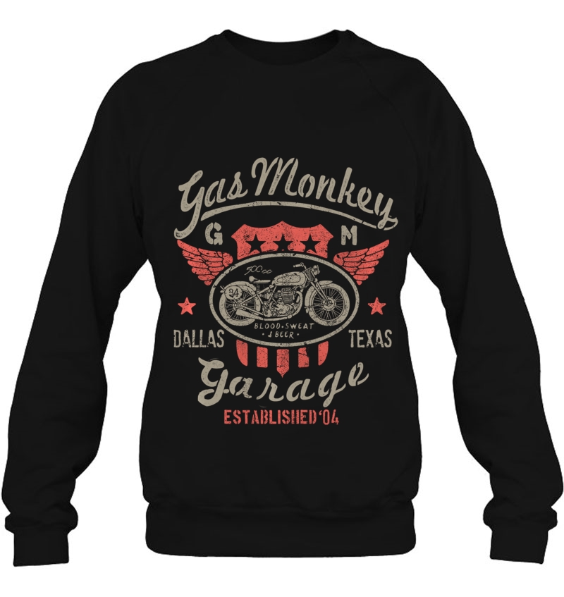 Gas Monkey Garage 500Cc Bike Winged Badge Pullover Mugs