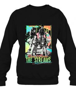 Ghostbusters Don't Cross The Streams Retro Neon Poster Sweatshirt